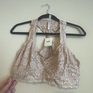 Free People Lace Bralette Large